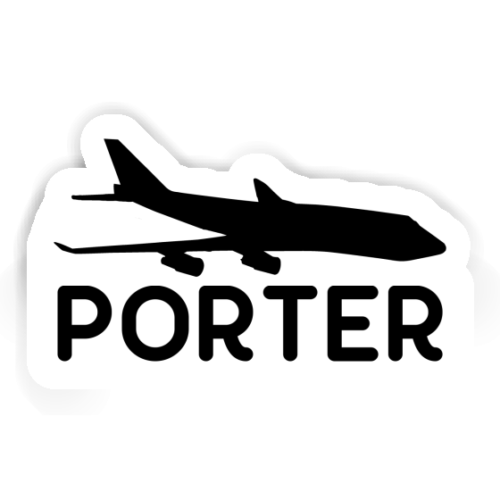 Sticker Porter Jumbo-Jet Gift package Image