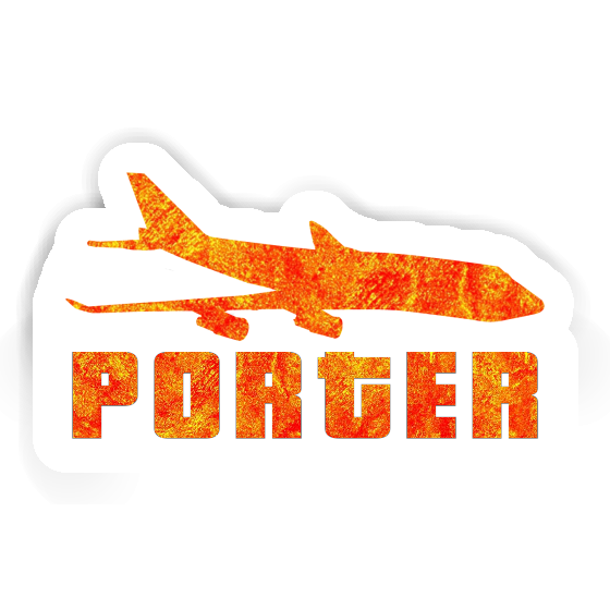 Porter Sticker Jumbo-Jet Laptop Image