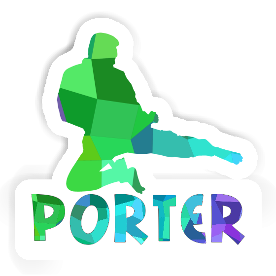 Porter Sticker Karateka Image