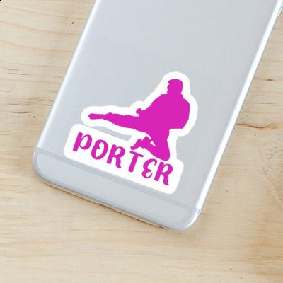 Sticker Karateka Porter Gift package Image