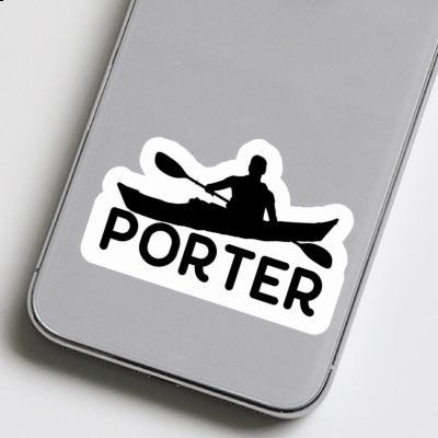 Kajakfahrer Aufkleber Porter Gift package Image