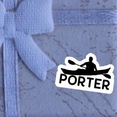 Kayaker Sticker Porter Image