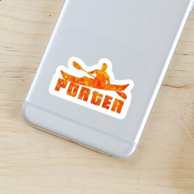 Porter Sticker Kajakfahrer Gift package Image