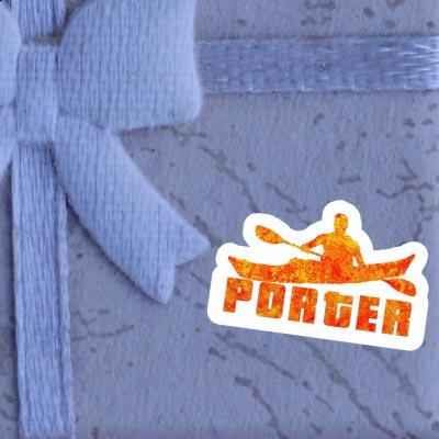 Porter Sticker Kajakfahrer Gift package Image