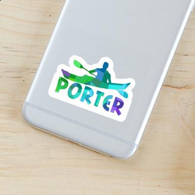 Sticker Porter Kayaker Gift package Image