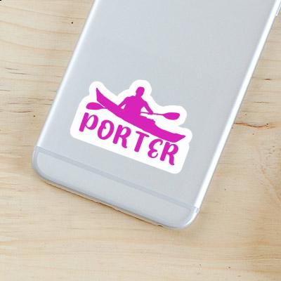 Sticker Porter Kayaker Laptop Image