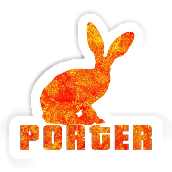 Sticker Porter Rabbit Gift package Image