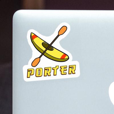 Sticker Porter Canoe Image