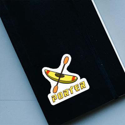 Porter Autocollant Canoë Gift package Image