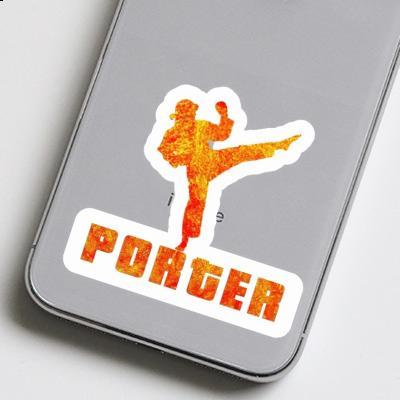 Porter Sticker Karateka Gift package Image