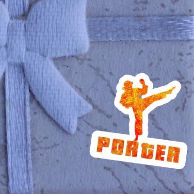 Sticker Porter Karateka Gift package Image