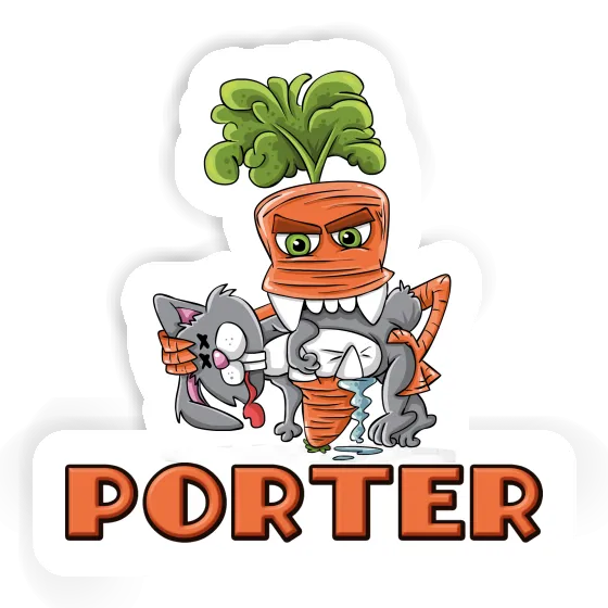 Sticker Porter Monster-Karotte Gift package Image