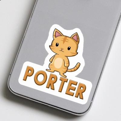 Autocollant Porter Chaton Notebook Image