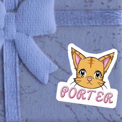 Porter Sticker Cat Notebook Image