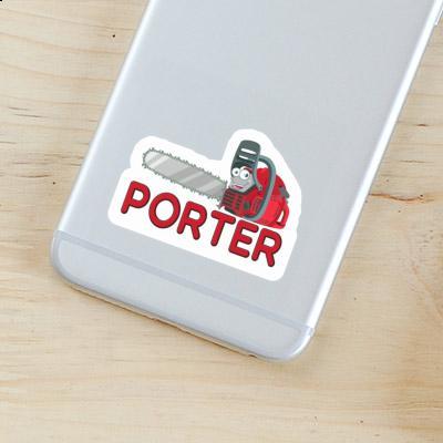 Porter Sticker Kettensäge Laptop Image