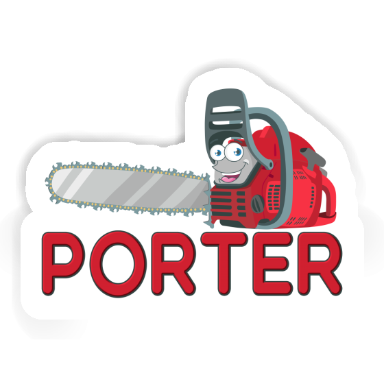 Porter Sticker Chainsaw Gift package Image