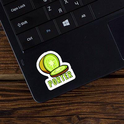 Sticker Porter Kiwi Laptop Image
