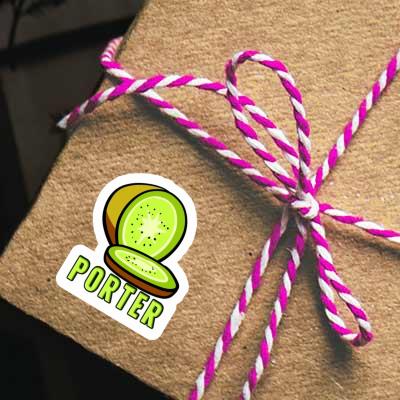 Kiwi Autocollant Porter Gift package Image