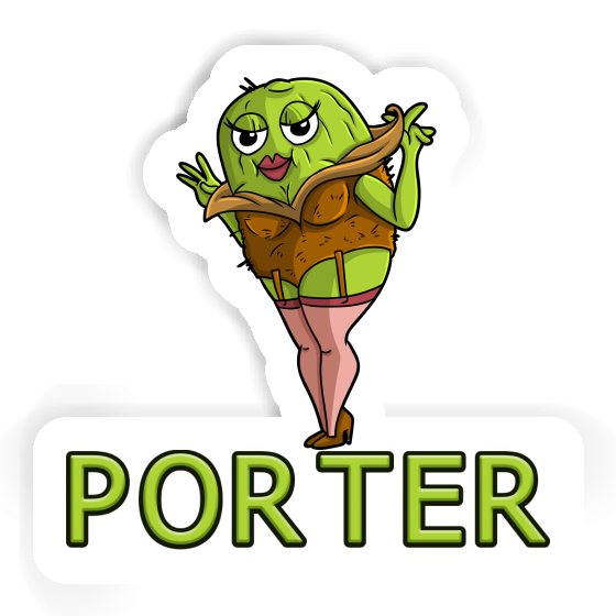 Kiwi Sticker Porter Notebook Image