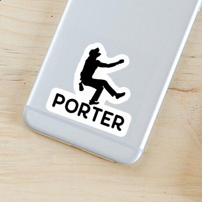 Climber Sticker Porter Notebook Image