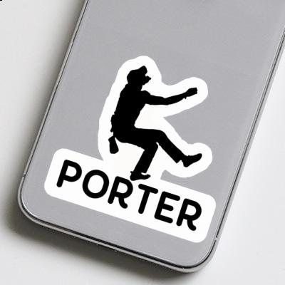 Climber Sticker Porter Notebook Image