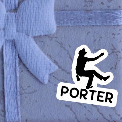 Porter Sticker Kletterer Image