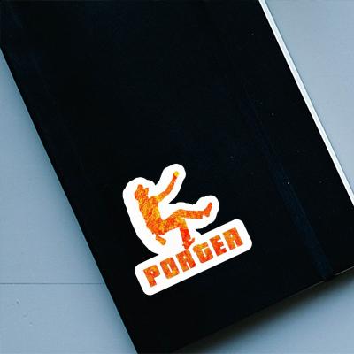 Sticker Climber Porter Image