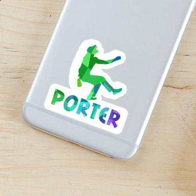 Porter Sticker Climber Notebook Image