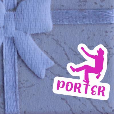Porter Autocollant Grimpeur Gift package Image