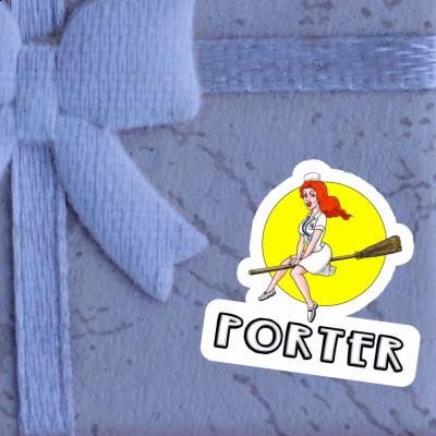 Porter Sticker Nurse Notebook Image