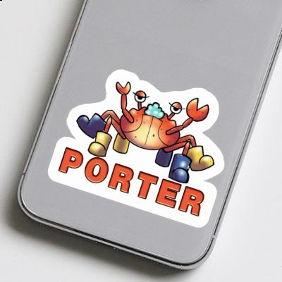 Sticker Porter Crab Image