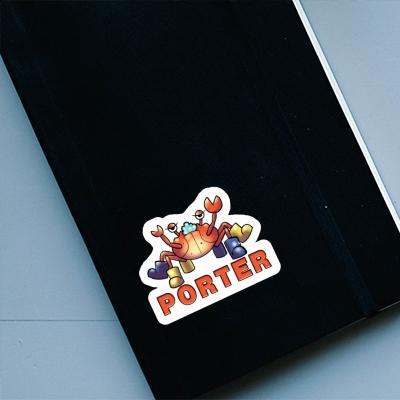 Sticker Porter Crab Laptop Image