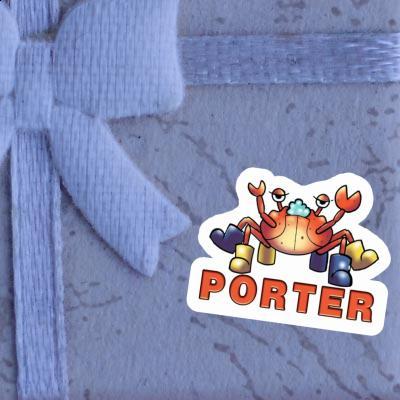 Sticker Porter Crab Notebook Image