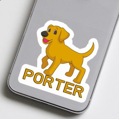 Porter Sticker Dog Image