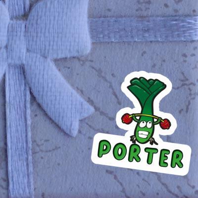 Haltérophile Autocollant Porter Gift package Image