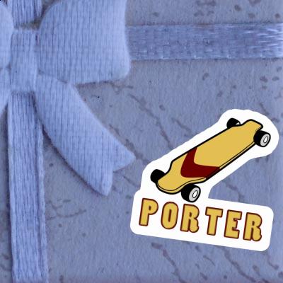 Porter Aufkleber Longboard  Gift package Image