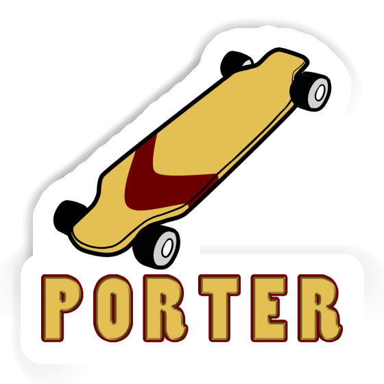 Porter Aufkleber Longboard  Gift package Image