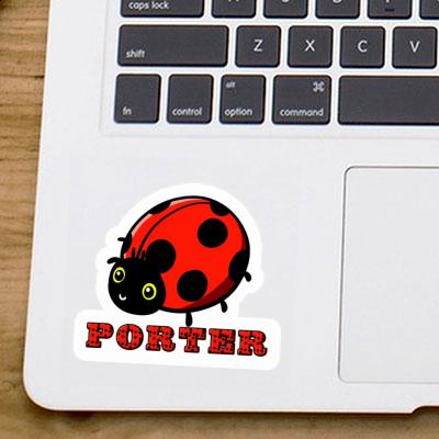 Ladybug Sticker Porter Laptop Image