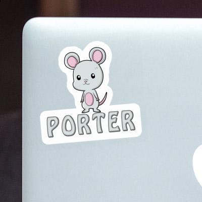 Aufkleber Maus Porter Laptop Image