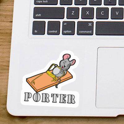 Sticker Maus Porter Laptop Image