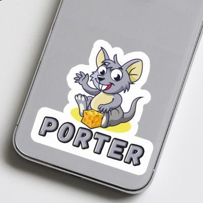 Maus Aufkleber Porter Laptop Image