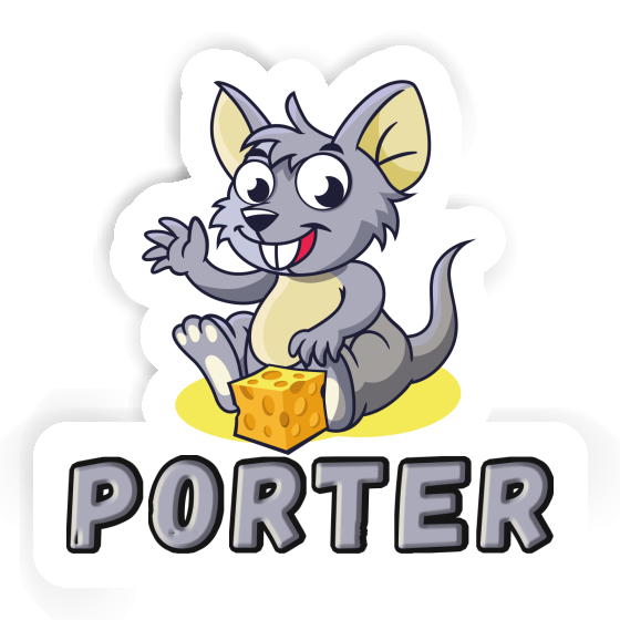 Sticker Porter Mouse Laptop Image