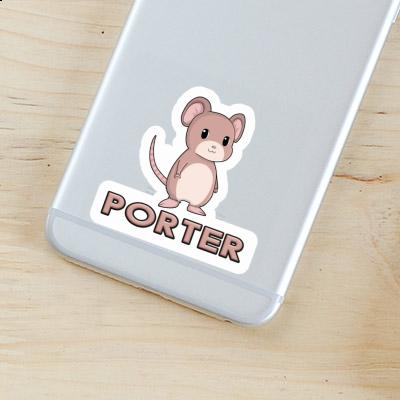 Mouse Sticker Porter Laptop Image