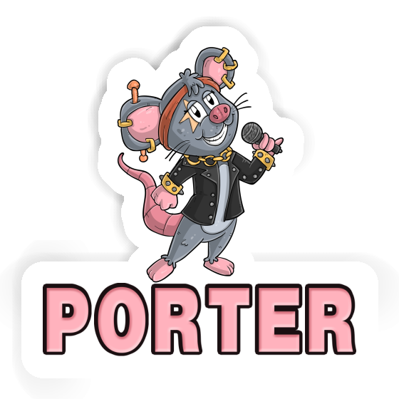 Sticker Porter Sängerin Laptop Image