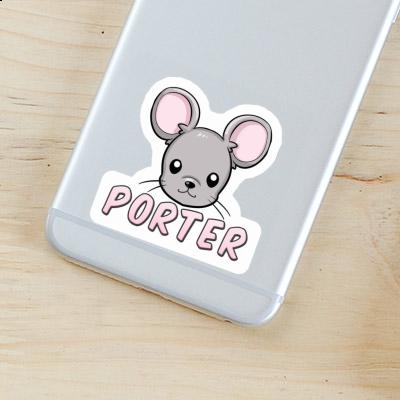 Sticker Mouse Porter Laptop Image