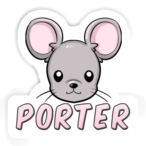 Sticker Mouse Porter Image