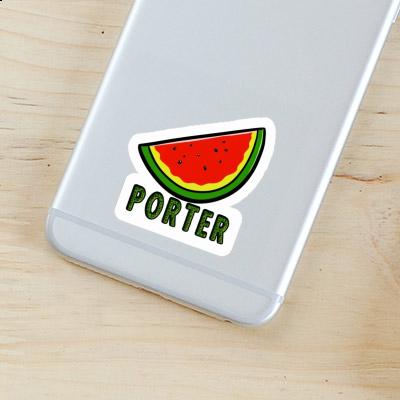 Sticker Porter Melone Image