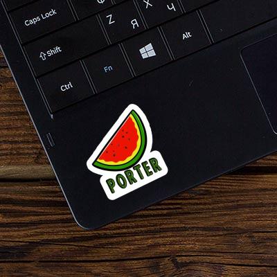 Melon Sticker Porter Laptop Image