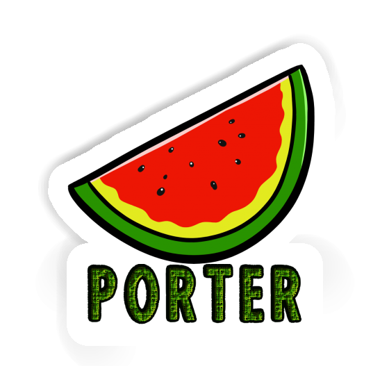 Melon Sticker Porter Laptop Image