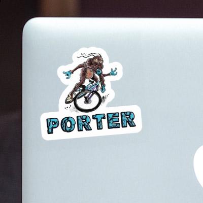 Porter Sticker Biker Image